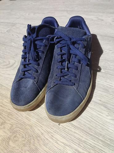 Кроссовки и спортивная обувь: Мужские кроссовки, 45, Puma, Б/у, цвет - Синий, Самовывоз — 3