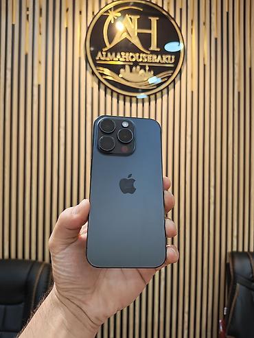 ucuz macbook pro: IPhone 15 Pro, 128 GB, Black Titanium, Face ID, Sənədlərlə, Simsiz şarj — 1