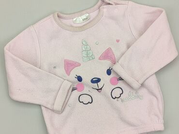 top brudny róż: Sweatshirt, Ergee, 12-18 months, condition - Good