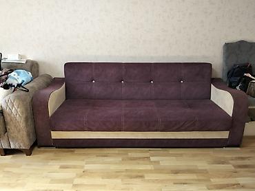 salon üçün divanlar: Divan, İşlənmiş, Açılan, Bazalı, Vеlur parça, Çatdırılma yoxdur — 2