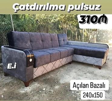 parca satisi: Künc divan, Yeni, Açılan, Bazalı, Parça, Şəhərdaxili pulsuz çatdırılma — 1