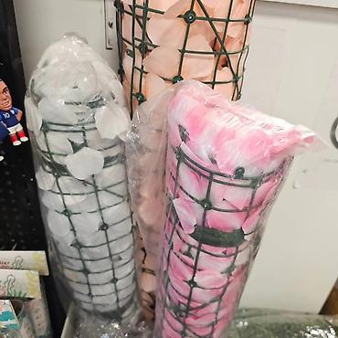 Baštenska dekoracija: Dekorativna ograda od veštačkog cveća 3x1m ? Ulepšajte svoju terasu — 10