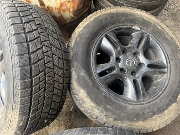 оригинальные штампованные диски опель: Колеса в сборе 265 / 65 / R 17, Зима, Б/у, Комплект, Внедорожные (АТ/МТ), Литые, отверстий - 6