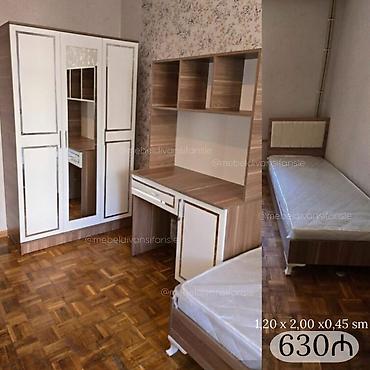 Uşaq/yeniyetmə otağı üçün mebel dəsti Tərkib: - 3 qapılı dolab –