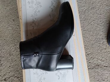 женская обувь 38: Сапоги, 38.5, цвет - Черный