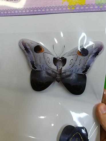 seed papilio: Бабочки наклейки для детского творчества в ассортименте🦋 Комплектация — 9