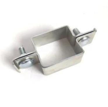 Proizvodi od rolovanog metala, metalni kanali: Obujmica metalna za stub 80x80 – Cink + PVC Za 2D i 3D panel 📍 — 11