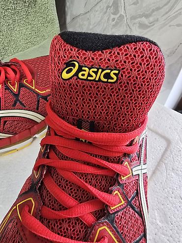Кроссовки и спортивная обувь: Мужские кроссовки, 45, Asics, Новый, цвет - Красный — 13