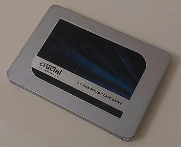 2 tb hdd: Daxili SSD disk Crucial, 512 GB, 2.5", İşlənmiş — 1