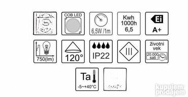 Rasveta: LED traka, bоја - Bela, Novo — 12