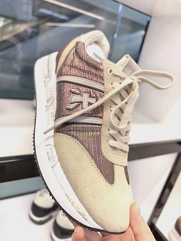 Кроссовки и спортивная обувь: Premiata Мужские-Женские кроссовки в ретро-стиле с массивной подошвой — 10