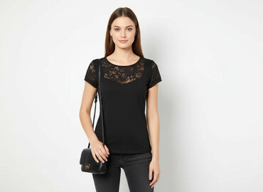 bluzki z napisem ciao: Women`s T-shirt, size M