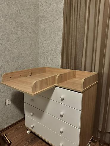 oglan sekili: Uşaq üçün çevrilə bilən çevirmə masalı komod - 4 geniş çəkməcəli — 2
