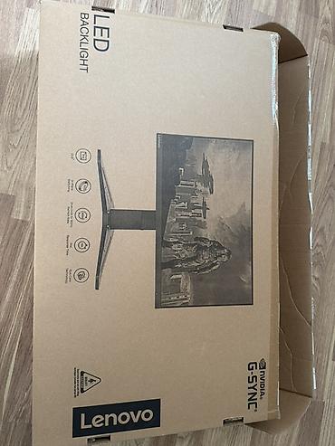 noutbuk 17 3: Lenovo oyun monitoru – 23.8" Xüsusiyyətlər: - Ekran: 23.8", LED arxa — 5