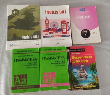 6 ci sinif az dili testleri: İngilis dili: ✓Güven - ingilis dili qaydalar kitabı 4₼ ✓Hədəf ingilis