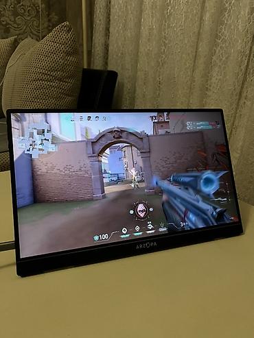 pc kamputer: ARZOPA 15.6” Portable Monitor – Əla vəziyyətdə! 💻📱 Az istifadə — 2