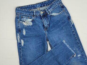 patchworkowe jeansy: PULL&BEAR, Jeans for women, XS (EU 34)