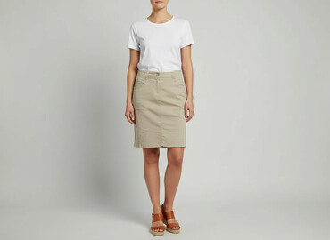 spódnice jeansowe czarne plus size: Canda, Спідниця жіноча, розмір M