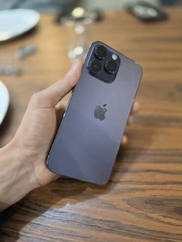 дисплей айфон 7: IPhone 14 Pro Max, Б/у, 256 ГБ, Deep Purple, Защитное стекло, Кабель, Чехол, 90 %