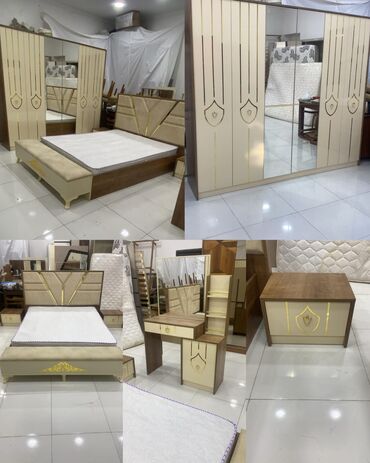 Qaşıqlar: İkinəfərlik çarpayı, Dolab, Tumba, 2 tumba, İşlənmiş