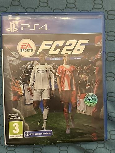 Техника и электроника: Məhsul: EA Sports FC 26 – PS4 oyun diski (fiziki Blu‑ray) — 1