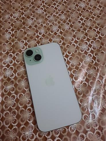 ipone x islenmis: IPhone 15, 128 GB, Yaşıl, Sənədlərlə — 2