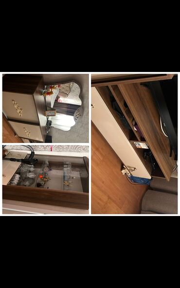 Mətbəx mebeli: Kamod+qorka+TV stend satılır təcili. Qiymət 270 azn. Ünvan