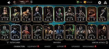 Спорт и хобби: Mortal Kombat Mobile oyun hesabı – yüksək səviyyəli kolleksiya - — 2