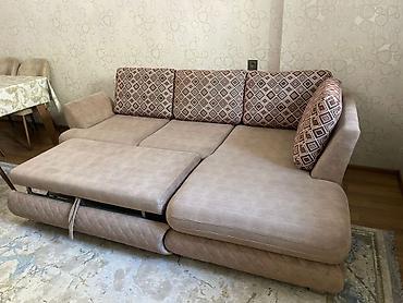Divanlar: Künc divan, İşlənmiş, Açılan, Bazalı, Vеlur parça — 4