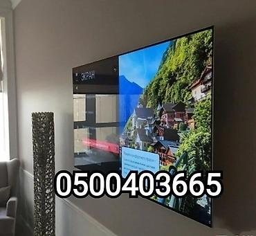 Установка телевизоров: Кронштейн для телевизора от40до85 дюймов ( продажа и установка — 3