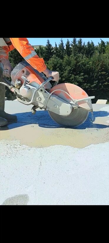 Beton işləri: Beton kəsimi və deşmə xidməti- Beton kesimi beton kesen beton deşen — 8