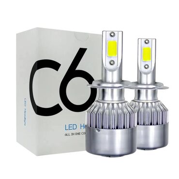 ag led: "C6 H7 7600Lm" LED işığı, led lampa, Hec istifade olunmayib. Yenidir