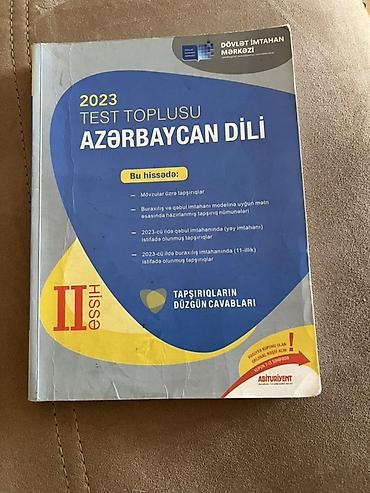 Tədris ədəbiyyatı: Dərslik vəsaitləri: Məntiq 1 və 2 ci hissə, Riyaziyyat test bankı 1 — 12