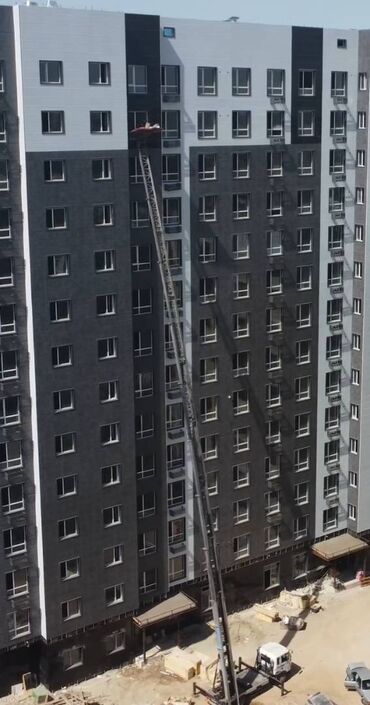 квартира бишкек аламедин 1: 1 комната, 42 м², Элитка, 13 этаж, ПСО (под самоотделку)