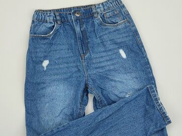 lee czarne jeansy: Spodnie jeansowe, Destination, 14 lat, 158/164, stan - Dobry