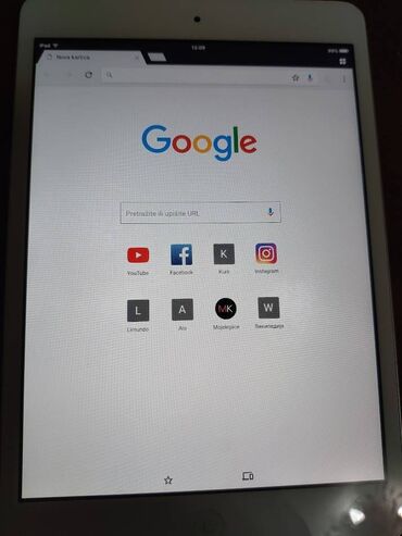 Tableti: APPLE iPad MINI = WiFi = iCloud FREE = 7.9 Baterija jako dobro drzi — 3