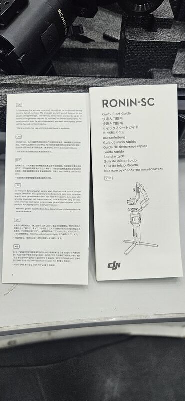 Digər foto və video aksesuarları: DJI Ronin-SC 3-oxlu kamera stabilizatoru - Yüngül və kompakt dizayn — 8