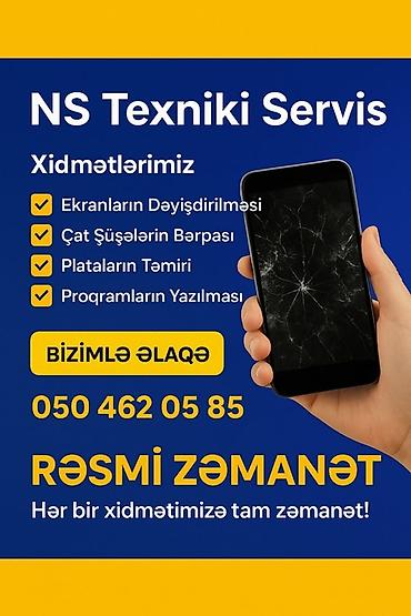 ekran təmiri: NS Texniki Servis – mobil cihazlar üçün peşəkar xidmətlər Xidmətlər — 1