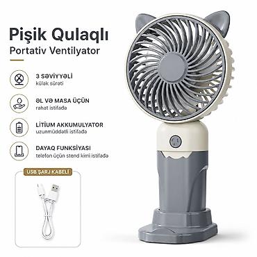 Məişət texnikası: Kateqoriya: Fanlar Brend: No Brand Məhsul: Handheld Fan 6780 Portativ — 1