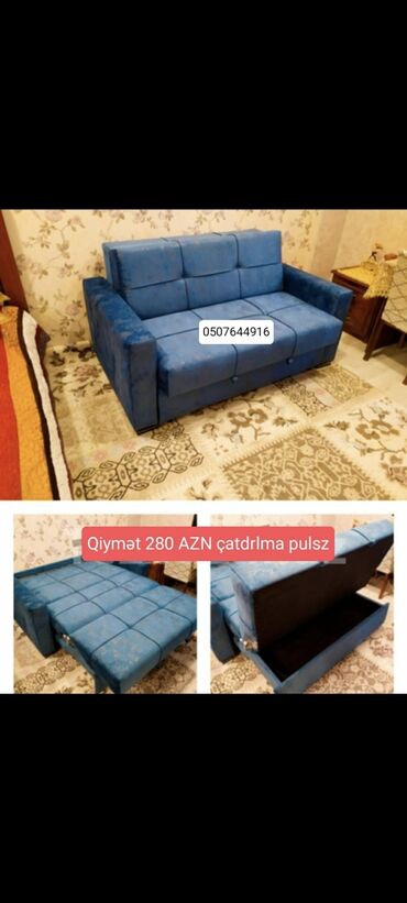 Divanlar: Di̇van-kravat, Yeni, Açılan, Bazalı, Parça, Şəhərdaxili pulsuz çatdırılma