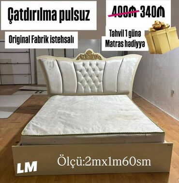 Divan və masa dəstləri: Yeni, İkinəfərlik çarpayı