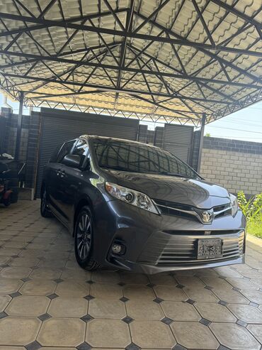 самая дорогая машина в кыргызстане: Toyota Sienna: 2018 г., 3.5 л, Типтроник, Бензин, Вэн/Минивэн