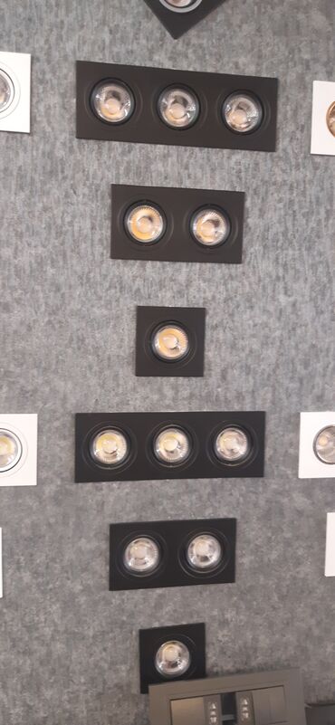 Spot lampalar: Dekorativ LED spot işıqlar – tavan üçün - Növ: Gömme/spot LED işıq — 11