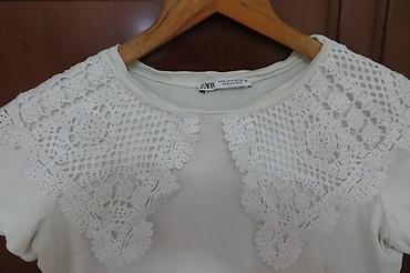 zara parfem beli: ZARA majica sa ukrasnom vecom heklanom kragnom velicina S bez mana — 2