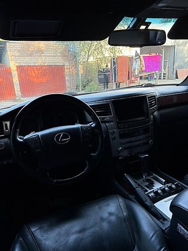 Унаа: Lexus LX: 2013 г., 5.7 л, Автомат, Газ, Жол тандабас — 3
