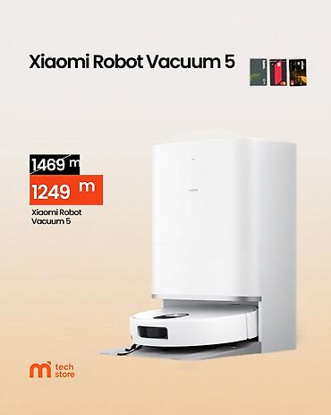 mop dəsti: ENDİRİM!!! Xiaomi Robot Vacuum 5 – Yeni nəsil ağıllı tozsoran ✅ — 1