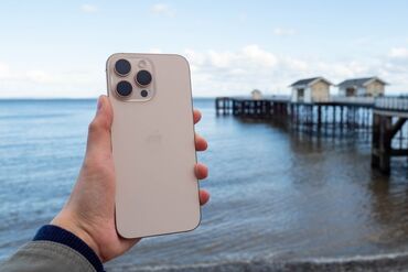 Apple iPhone: IPhone 16 Pro Max, 256 GB, Desert Titanium, Face ID, Zəmanət, Sənədlərlə