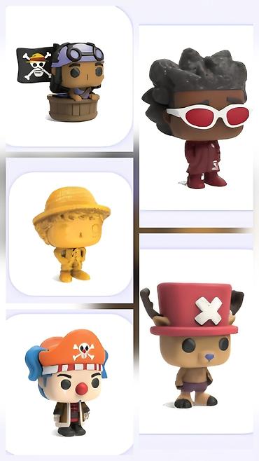 золотой луффи киндер: Коллекционные фигурки one piece & kinder joy 5разных фигурок за — 1