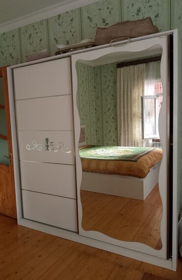 кровать купить баку: İşlənmiş, Kupe, 2 qapılı Düz dolab, Qarderob, paltar dolabı, Azərbaycan