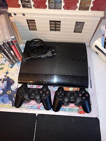ps3 oyun disk: Salam yadaşi 500 gb dir Sony PlayStation 3 (Super Slim) oyun konsolu — 1